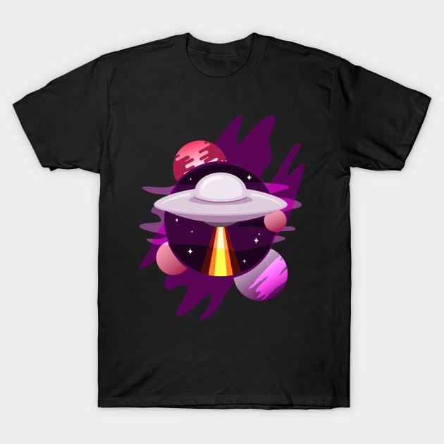 Space Craft T-Shirt by Red Rov